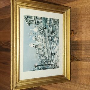 Vintage Framed Print Paris Le Sacré Coeur Et Les Vignes by Maurice Legendre